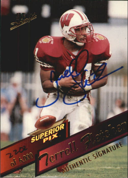 1995 Superior Pix Autographs #94 Terrell Fletcher/6000