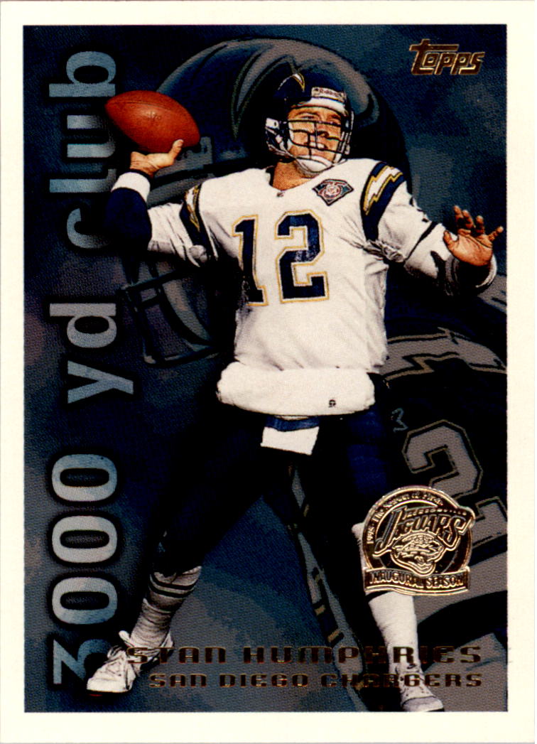 Stan Humphries 1993 Action Packed #35 San Diego Chargers | mancavecards