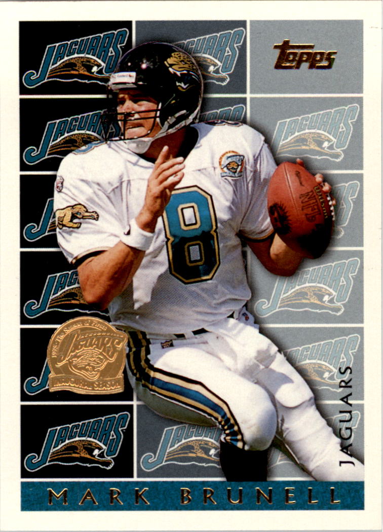 1995 Topps Factory Jaguars #461 Mark Brunell