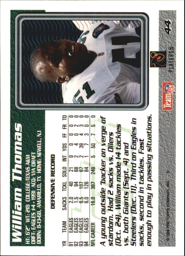 B5903- 1995 Topps Fabrik Panthers Fb Karten 1-250 -du Pick- 15 + Gratis US - Bild 79 von 483
