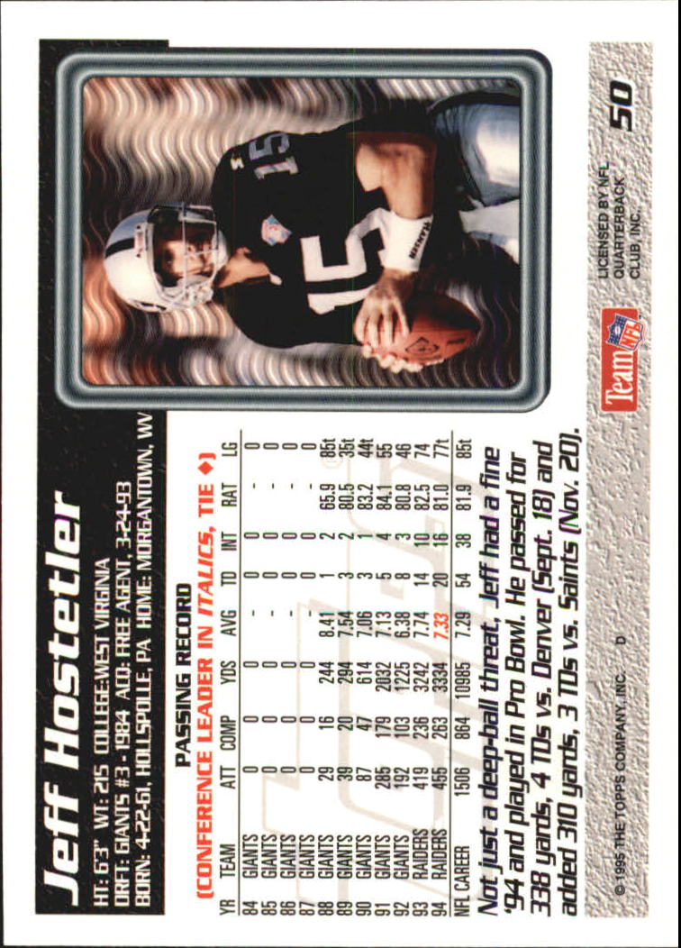 B5903- 1995 Topps Fabrik Panthers Fb Karten 1-250 -du Pick- 15 + Gratis US - Bild 91 von 483