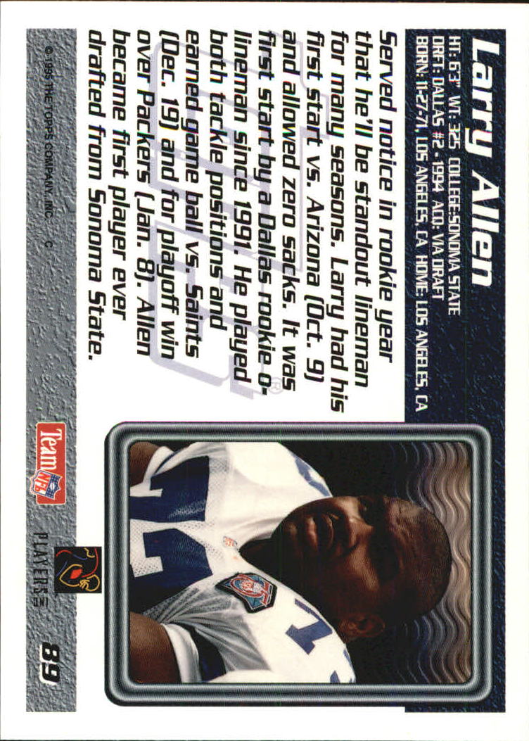 B5903- 1995 Topps Fabrik Panthers Fb Karten 1-250 -du Pick- 15 + Gratis US - Bild 169 von 483