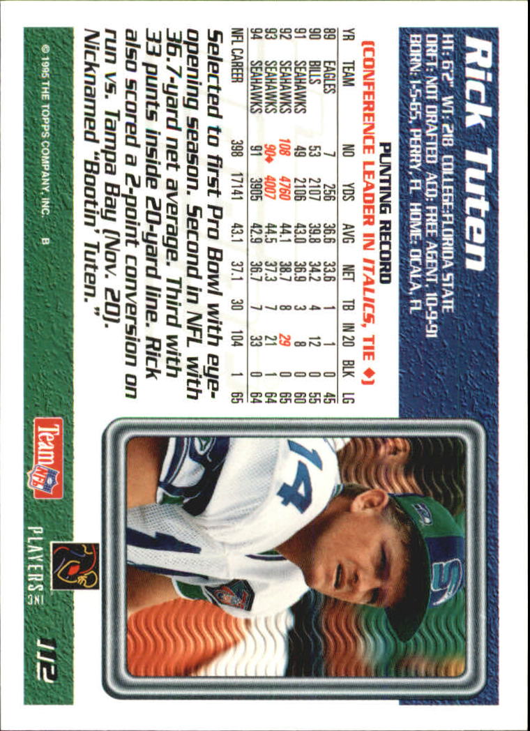 B5903- 1995 Topps Fabrik Panthers Fb Karten 1-250 -du Pick- 15 + Gratis US - Bild 215 von 483