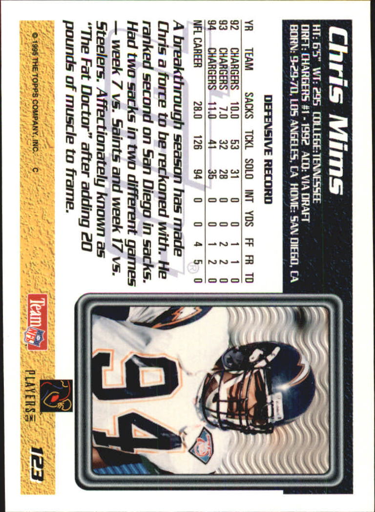 B5903- 1995 Topps Fabrik Panthers Fb Karten 1-250 -du Pick- 15 + Gratis US - Bild 237 von 483