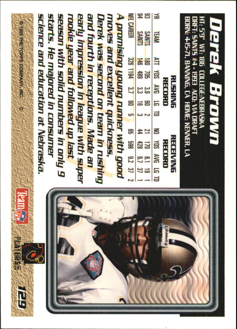 B5903- 1995 Topps Fabrik Panthers Fb Karten 1-250 -du Pick- 15 + Gratis US - Bild 249 von 483