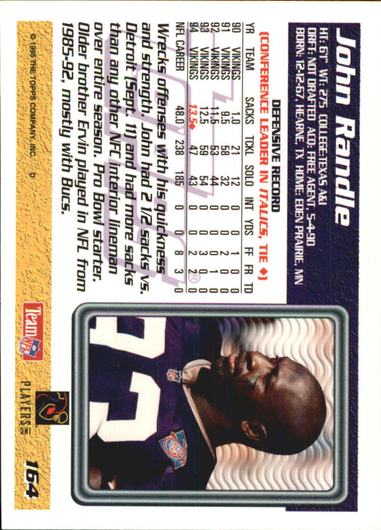 B5903- 1995 Topps Fabrik Panthers Fb Karten 1-250 -du Pick- 15 + Gratis US - Bild 317 von 483