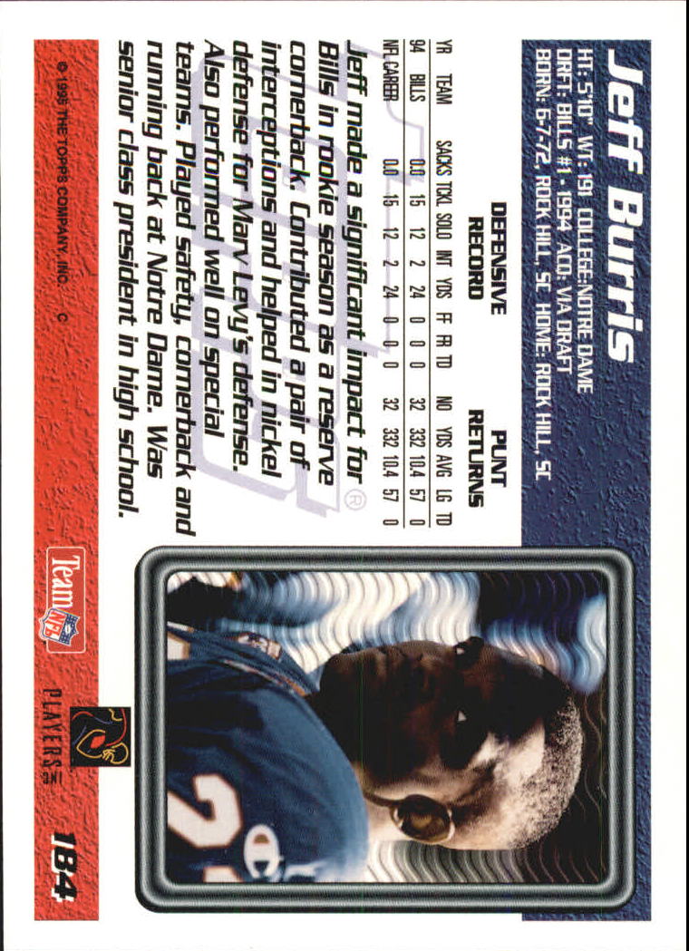 B5903- 1995 Topps Fabrik Panthers Fb Karten 1-250 -du Pick- 15 + Gratis US - Bild 357 von 483