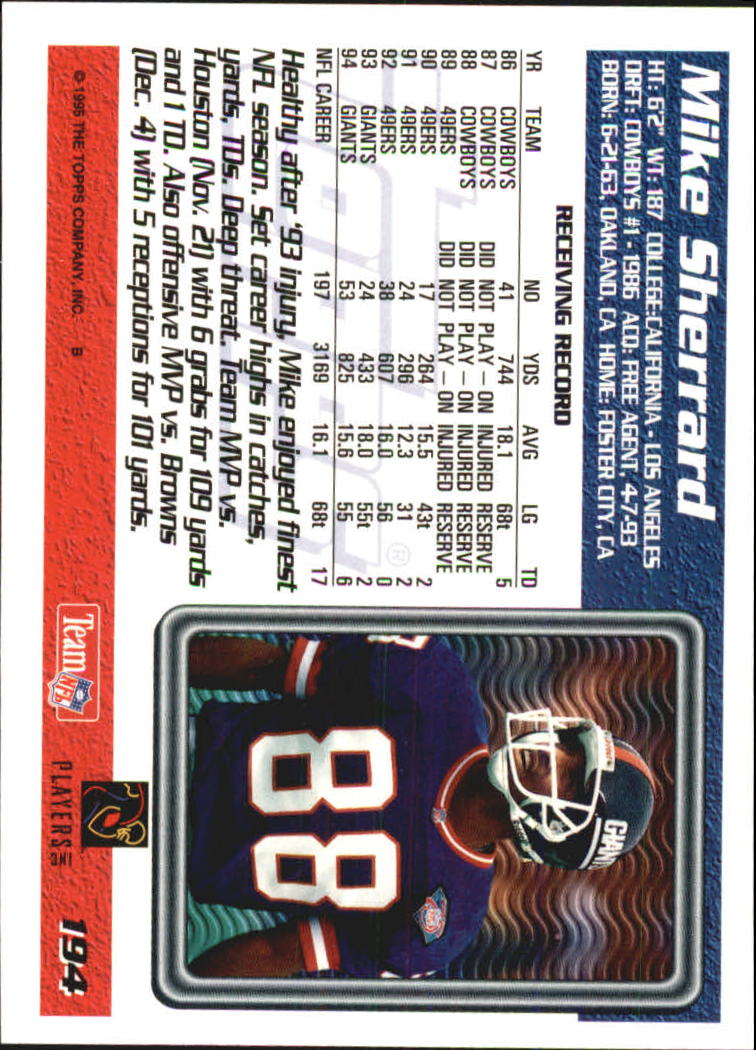 B5903- 1995 Topps Fabrik Panthers Fb Karten 1-250 -du Pick- 15 + Gratis US - Bild 377 von 483