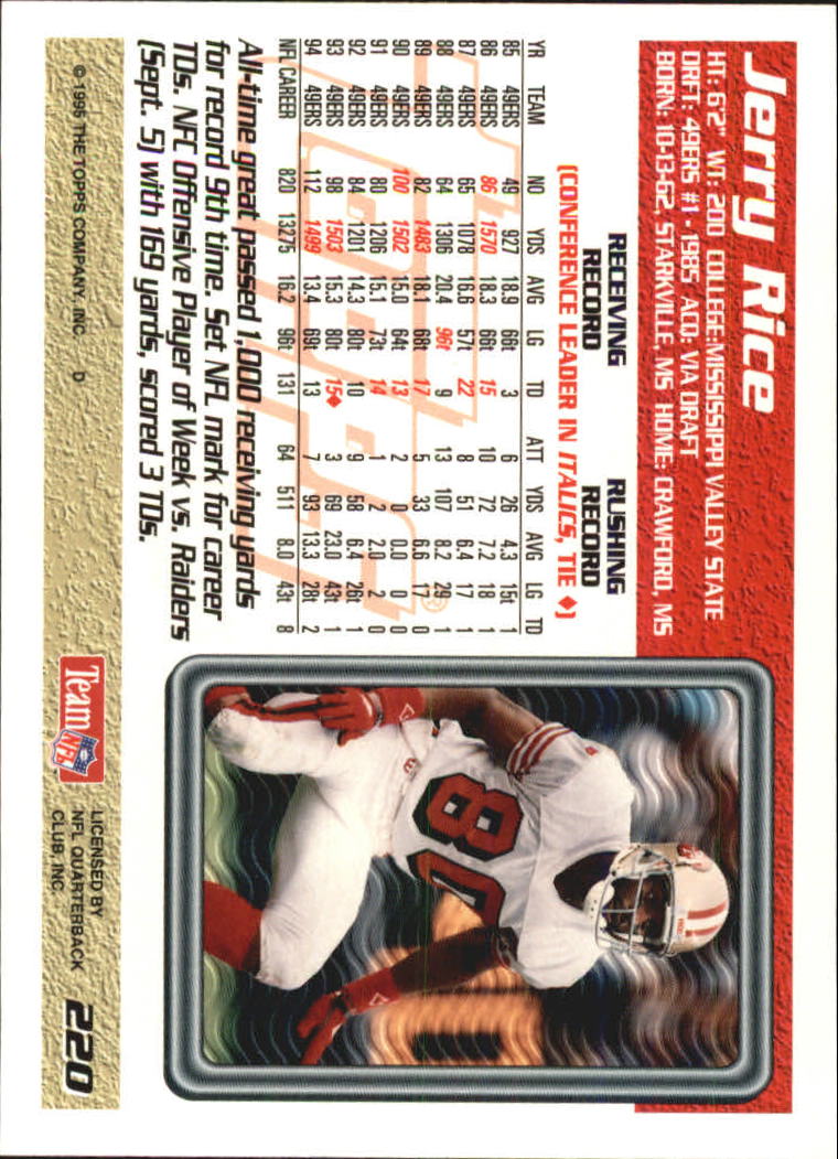 B5903- 1995 Topps Fabrik Panthers Fb Karten 1-250 -du Pick- 15 + Gratis US - Bild 427 von 483