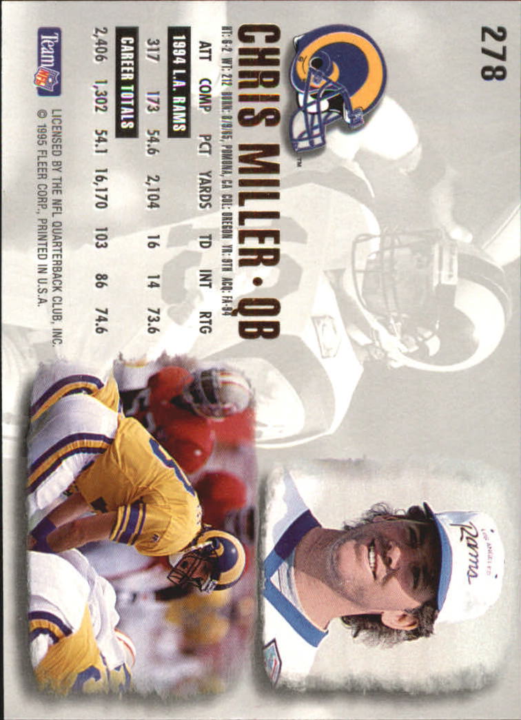 A0787- 1995 Ultra Football Cards 251-500 +Rookies -You Pick- 15+ FREE US SHIP - Picture 51 of 407