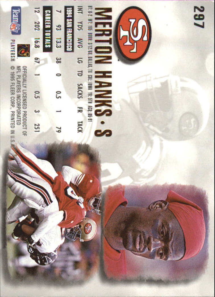A0787- 1995 Ultra Football Cards 251-500 +Rookies -You Pick- 15+ FREE US SHIP - Picture 87 of 407