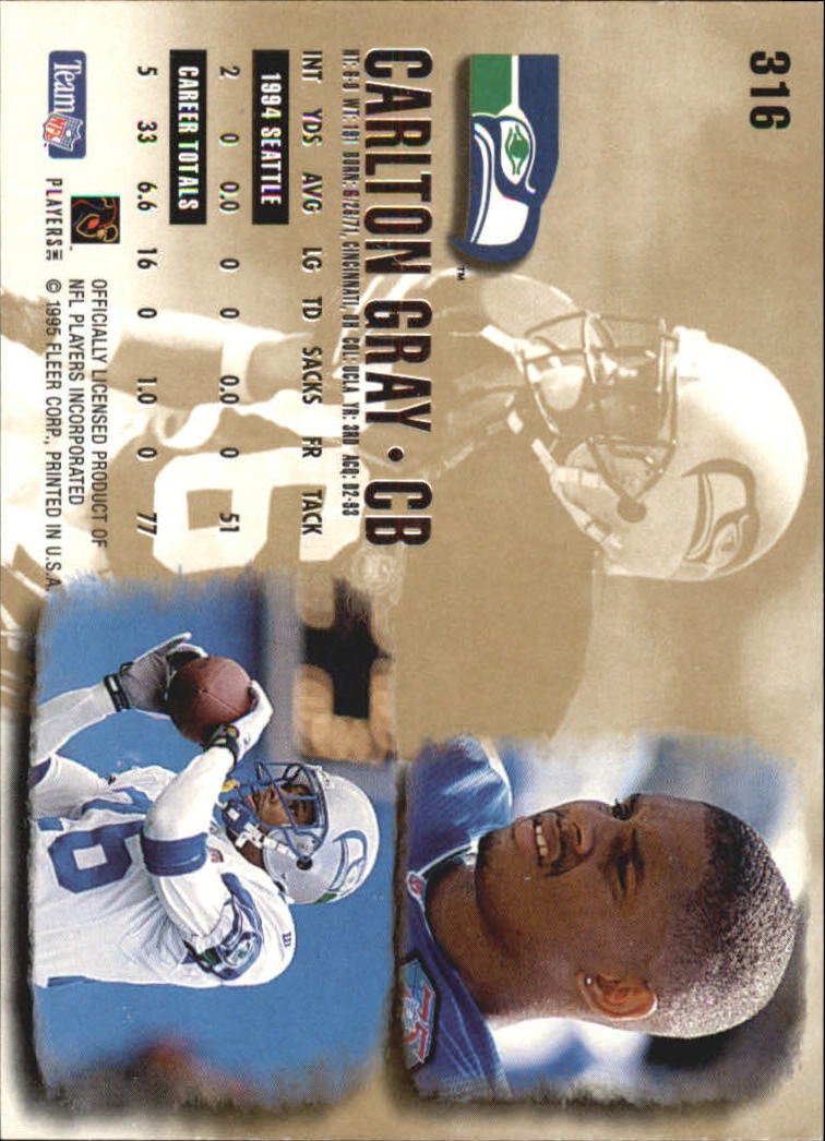 A0787- 1995 Ultra Football Cards 251-500 +Rookies -You Pick- 15+ FREE US SHIP - Picture 117 of 407