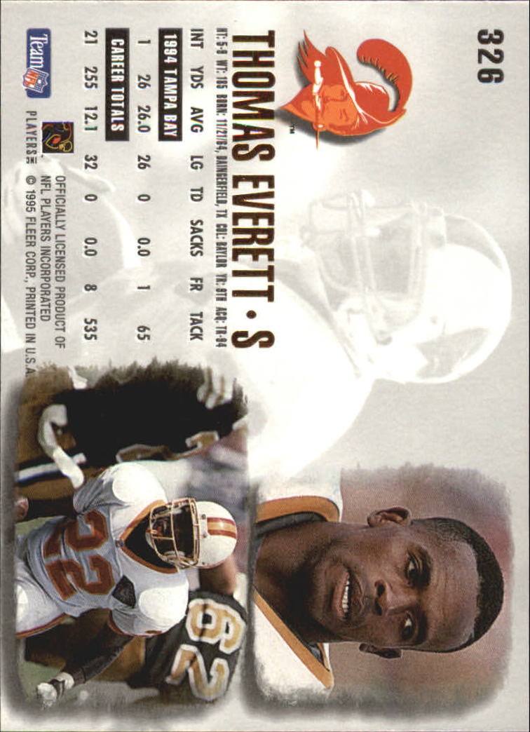 A0787- 1995 Ultra Football Cards 251-500 +Rookies -You Pick- 15+ FREE US SHIP - Picture 135 of 407