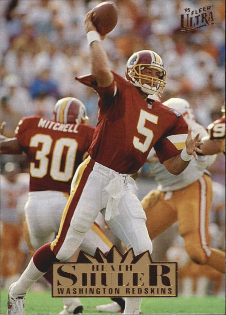 1995 Score #180 Heath Shuler NM-MT Washington Redskins Football