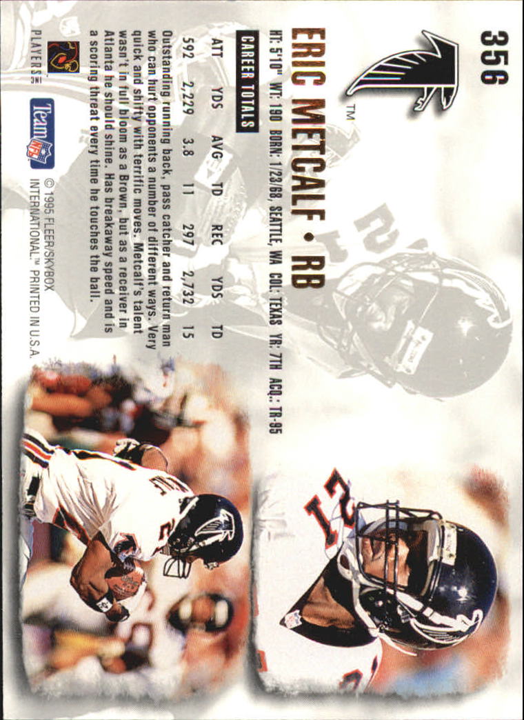 A0787- 1995 Ultra Football Cards 251-500 +Rookies -You Pick- 15+ FREE US SHIP - Picture 191 of 407