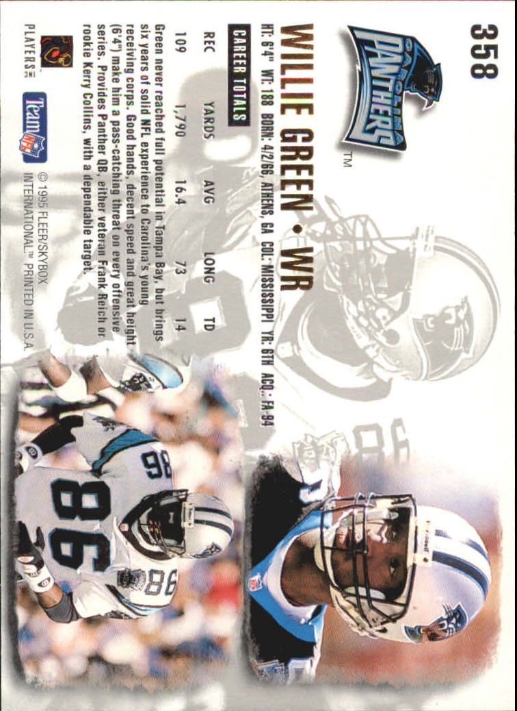 A0787- 1995 Ultra Football Cards 251-500 +Rookies -You Pick- 15+ FREE US SHIP - Picture 195 of 407