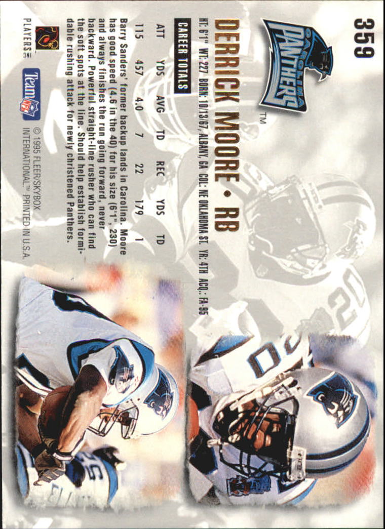 A0787- 1995 Ultra Football Cards 251-500 +Rookies -You Pick- 15+ FREE US SHIP - Picture 197 of 407