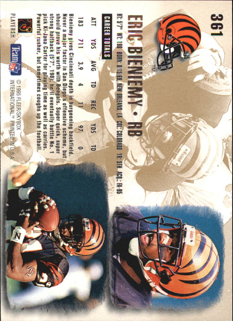 A0787- 1995 Ultra Football Cards 251-500 +Rookies -You Pick- 15+ FREE US SHIP - Picture 201 of 407