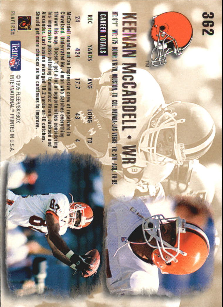 A0787- 1995 Ultra Football Cards 251-500 +Rookies -You Pick- 15+ FREE US SHIP - Picture 203 of 407