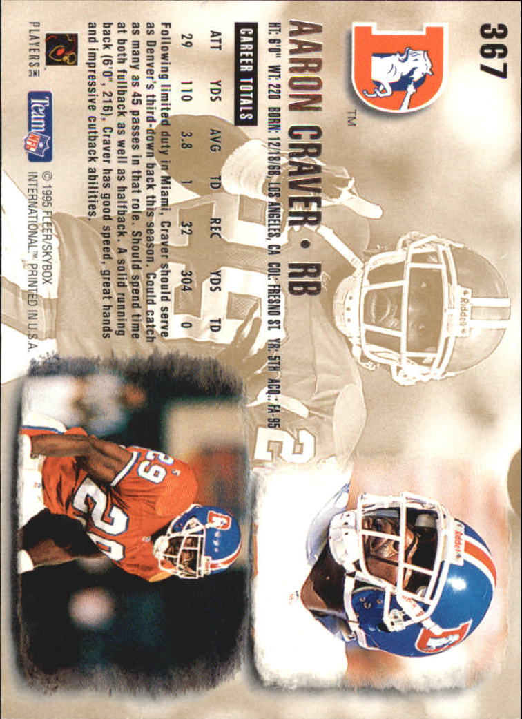 A0787- 1995 Ultra Football Cards 251-500 +Rookies -You Pick- 15+ FREE US SHIP - Picture 211 of 407