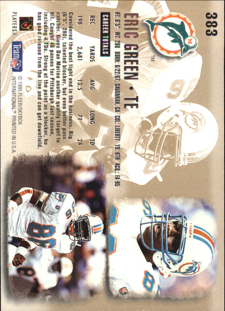 A0787- 1995 Ultra Football Cards 251-500 +Rookies -You Pick- 15+ FREE US SHIP - Picture 238 of 407