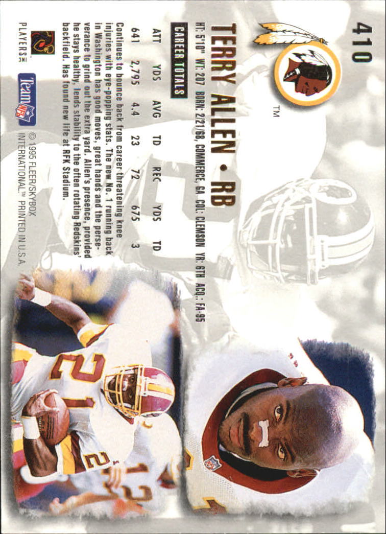 A0787- 1995 Ultra Football Cards 251-500 +Rookies -You Pick- 15+ FREE US SHIP - Picture 284 of 407
