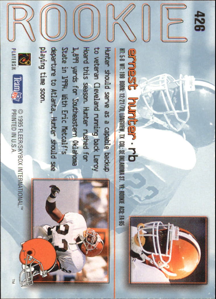 A0787- 1995 Ultra Football Cards 251-500 +Rookies -You Pick- 15+ FREE US SHIP - Picture 304 of 407