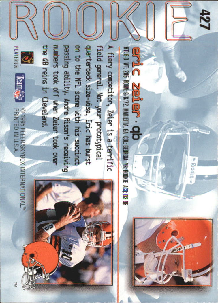 A0787- 1995 Ultra Football Cards 251-500 +Rookies -You Pick- 15+ FREE US SHIP - Picture 306 of 407