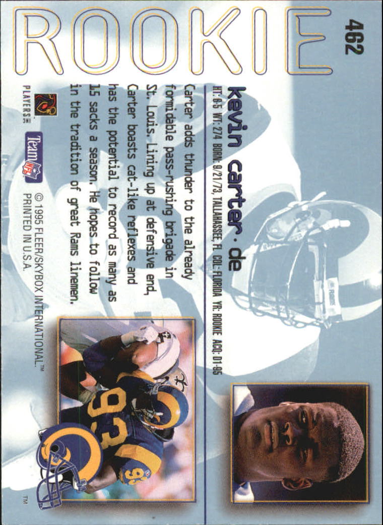A0787- 1995 Ultra Football Cards 251-500 +Rookies -You Pick- 15+ FREE US SHIP - Picture 339 of 407