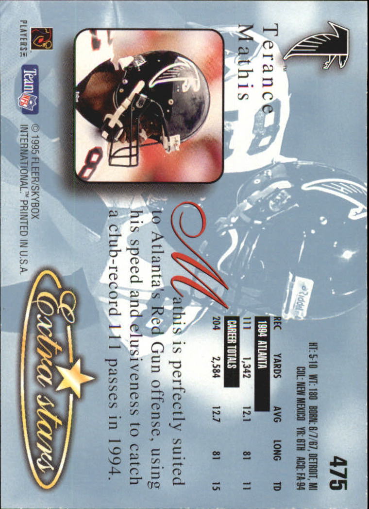 A0787- 1995 Ultra Football Cards 251-500 +Rookies -You Pick- 15+ FREE US SHIP - Picture 361 of 407