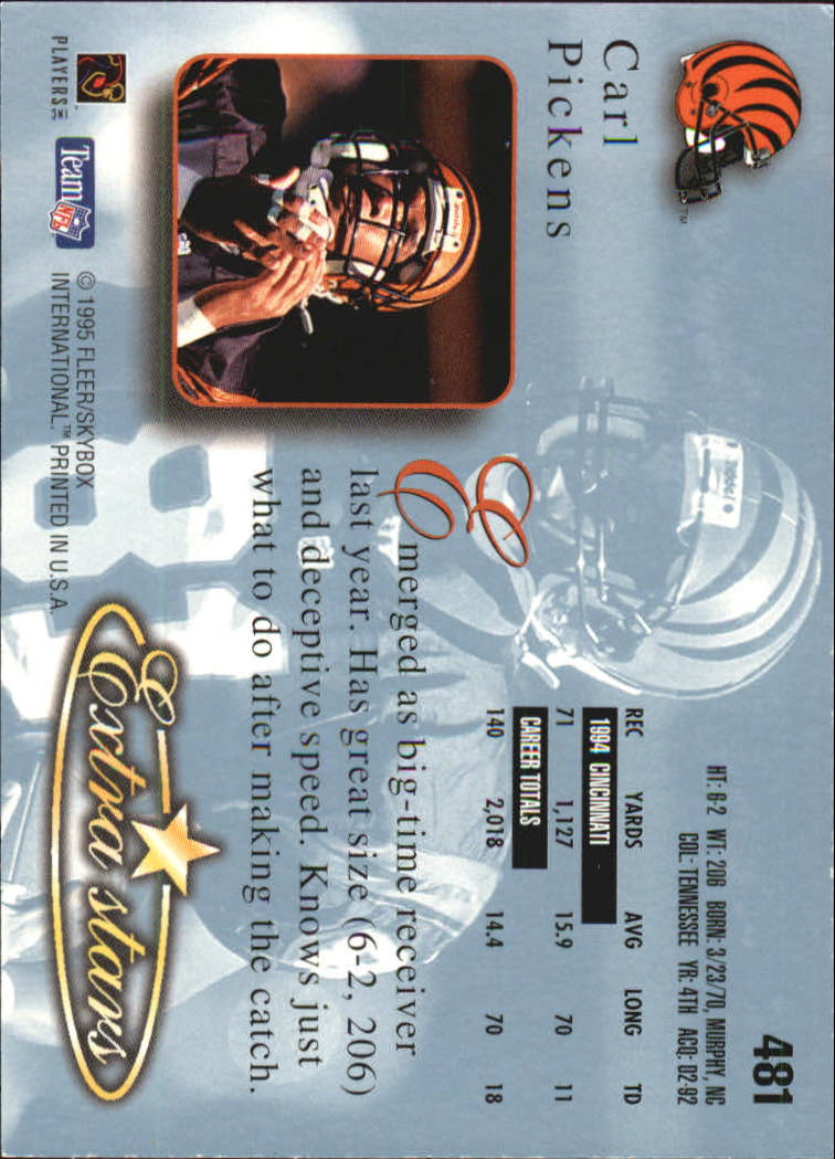 A0787- 1995 Ultra Football Cards 251-500 +Rookies -You Pick- 15+ FREE US SHIP - Picture 373 of 407