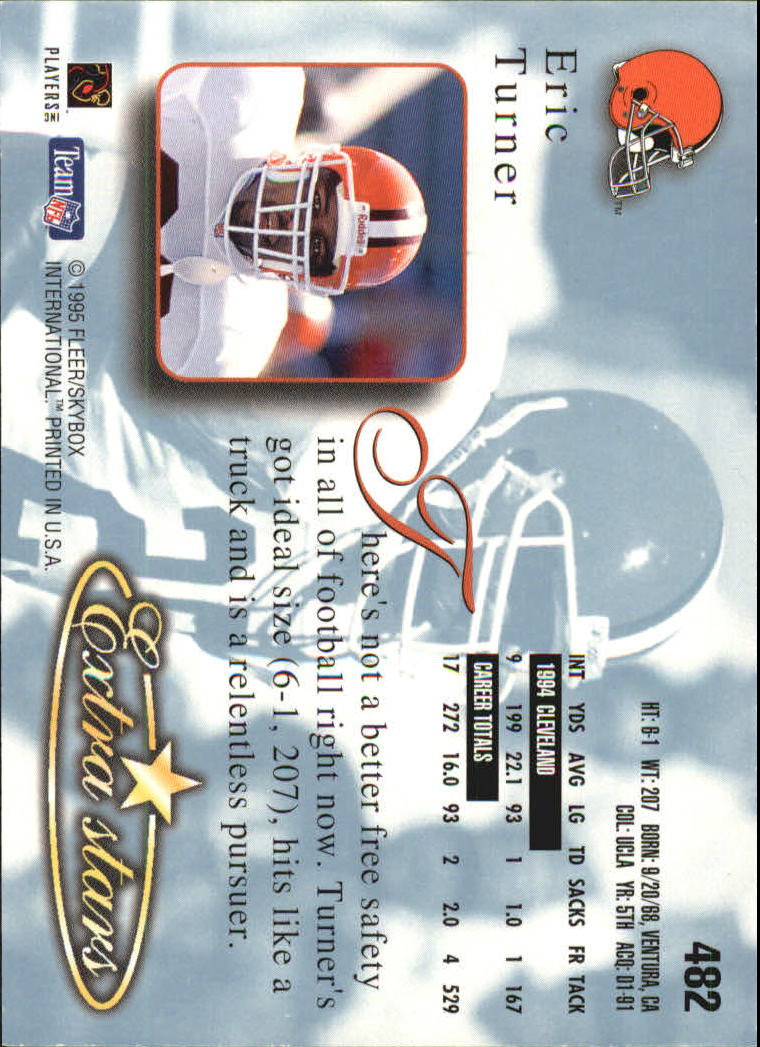 A0787- 1995 Ultra Football Cards 251-500 +Rookies -You Pick- 15+ FREE US SHIP - Picture 375 of 407