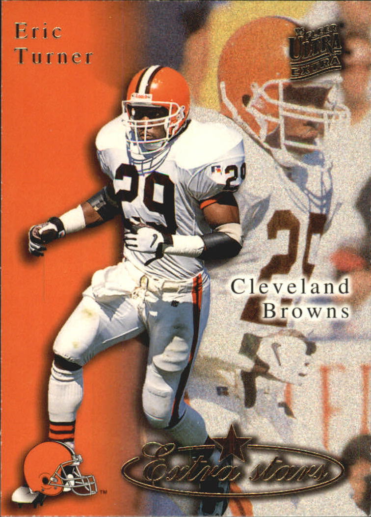 1995 COLLECTOR'S CHOICE PLAYER'S CLUB ERIC TURNER CLEVELAND BROWNS #169