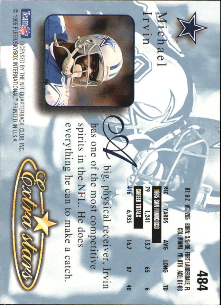 A0787- 1995 Ultra Football Cards 251-500 +Rookies -You Pick- 15+ FREE US SHIP - Picture 379 of 407
