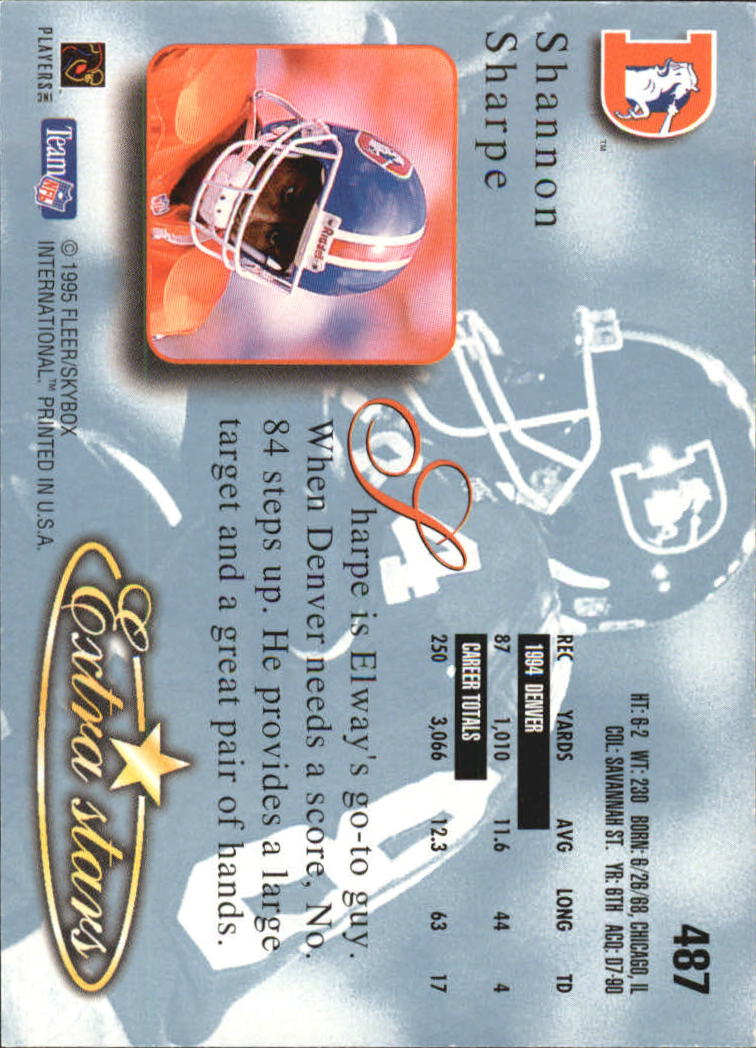 A0787- 1995 Ultra Football Cards 251-500 +Rookies -You Pick- 15+ FREE US SHIP - Picture 385 of 407