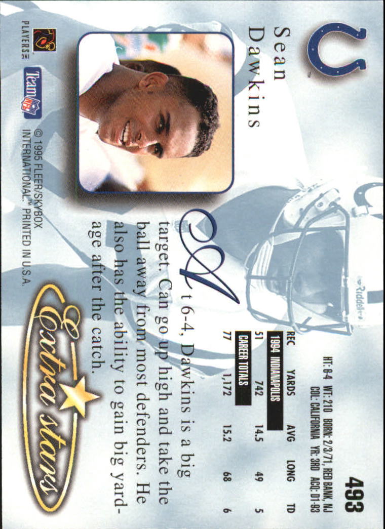 A0787- 1995 Ultra Football Cards 251-500 +Rookies -You Pick- 15+ FREE US SHIP - Picture 393 of 407