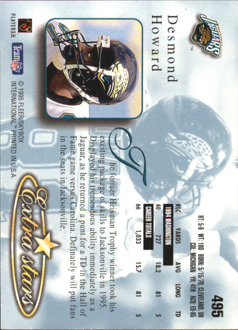 A0787- 1995 Ultra Football Cards 251-500 +Rookies -You Pick- 15+ FREE US SHIP - Picture 397 of 407