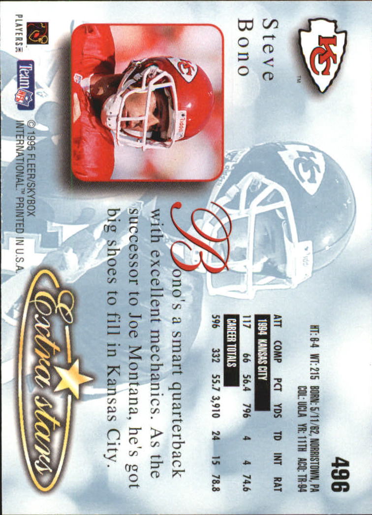 A0787- 1995 Ultra Football Cards 251-500 +Rookies -You Pick- 15+ FREE US SHIP - Picture 399 of 407