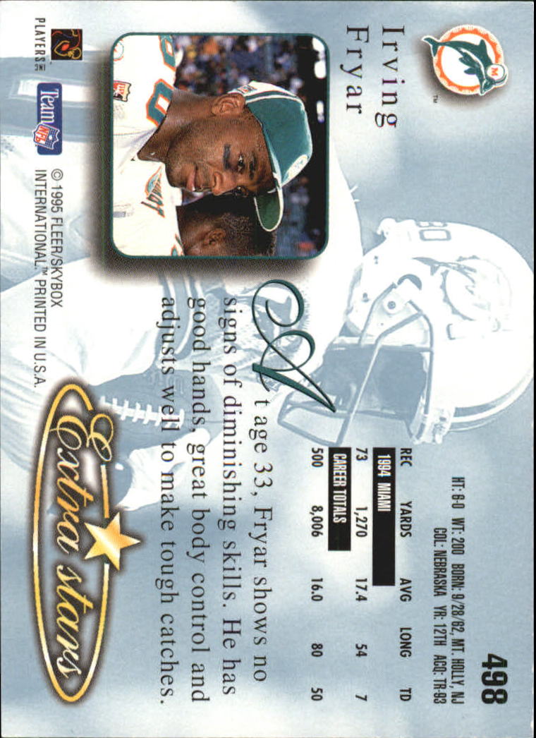 A0787- 1995 Ultra Football Cards 251-500 +Rookies -You Pick- 15+ FREE US SHIP - Picture 403 of 407