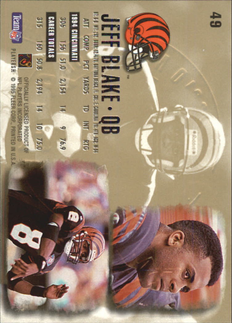1995 Ultra Football Gold Medallion Parallel Singles (1-270) - You Choose - Picture 67 of 380