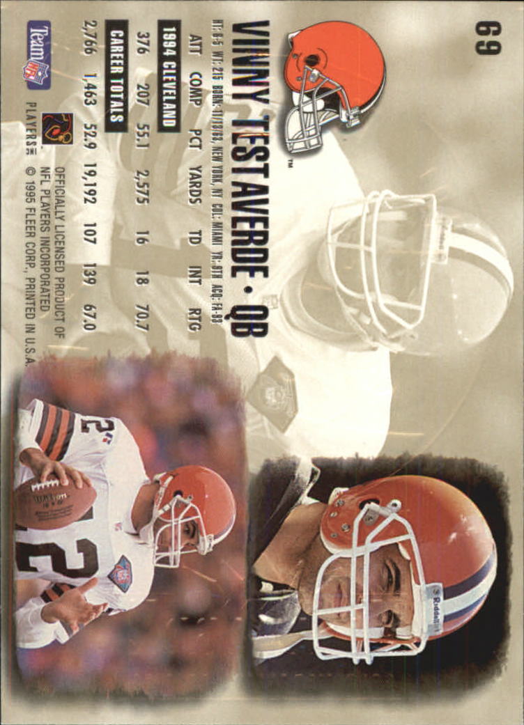 1995 Ultra Football Gold Medallion Parallel Singles (1-270) - You Choose - Picture 89 of 380