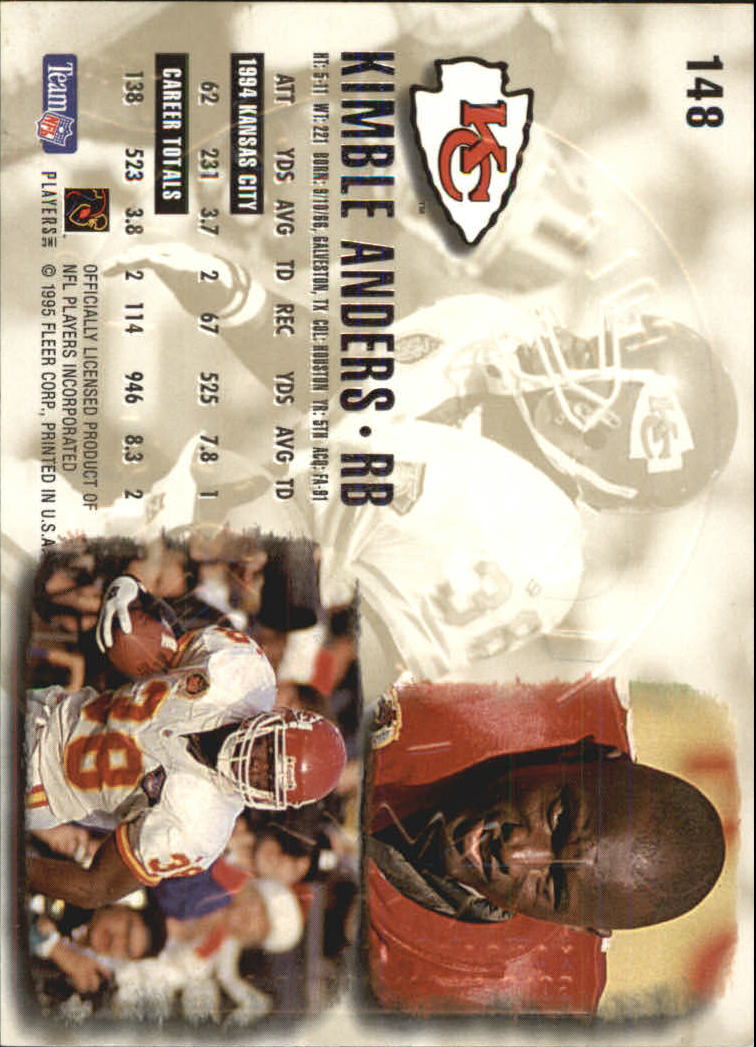 1995 Ultra Football Gold Medallion Parallel Singles (1-270) - You Choose - Picture 205 of 380