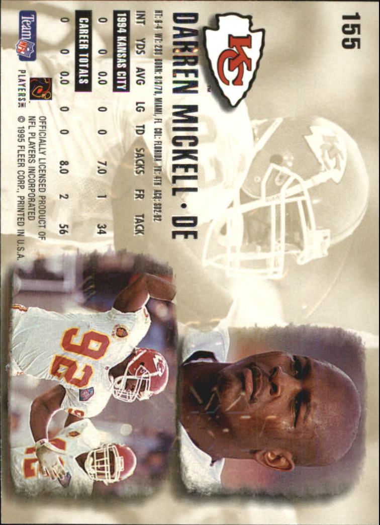 1995 Ultra Football Gold Medallion Parallel Singles (1-270) - You Choose - Picture 211 of 380