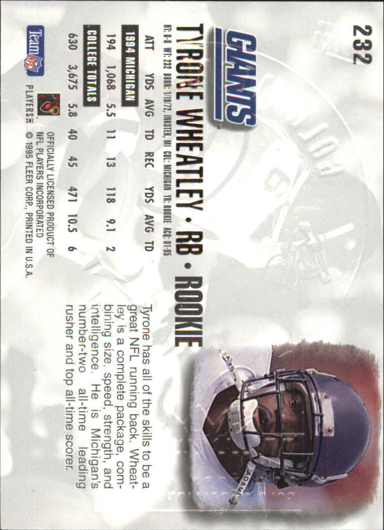 1995 Ultra Football Gold Medallion Parallel Singles (1-270) - You Choose - Picture 322 of 380