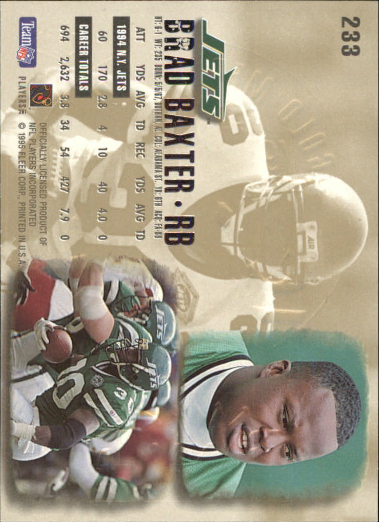 1995 Ultra Football Gold Medallion Parallel Singles (1-270) - You Choose - Picture 324 of 380