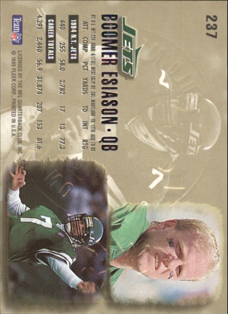 1995 Ultra Football Gold Medallion Parallel Singles (1-270) - You Choose - Picture 332 of 380