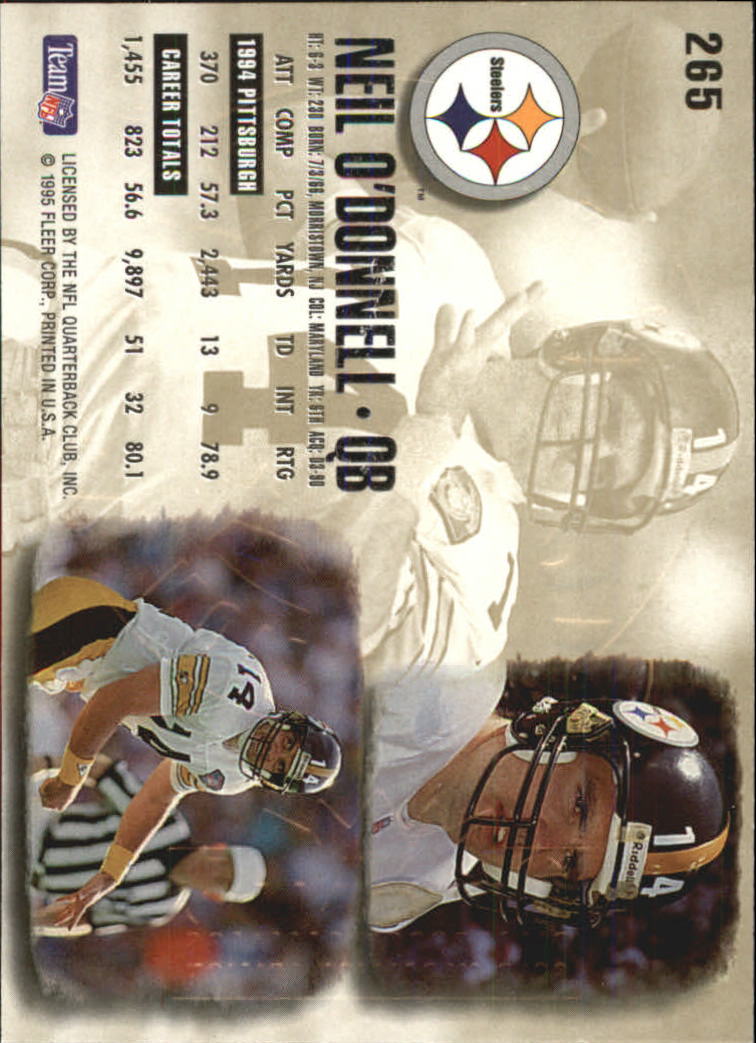 1995 Ultra Football Gold Medallion Parallel Singles (1-270) - You Choose - Picture 374 of 380