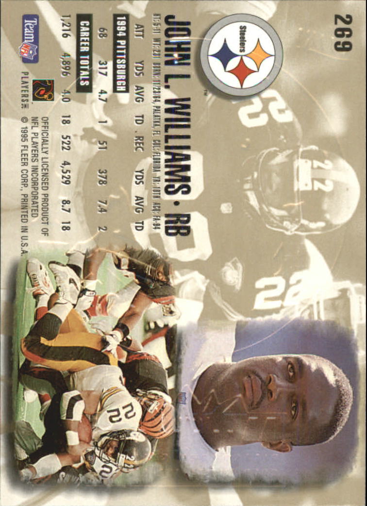 1995 Ultra Football Gold Medallion Parallel Singles (1-270) - You Choose - Picture 378 of 380