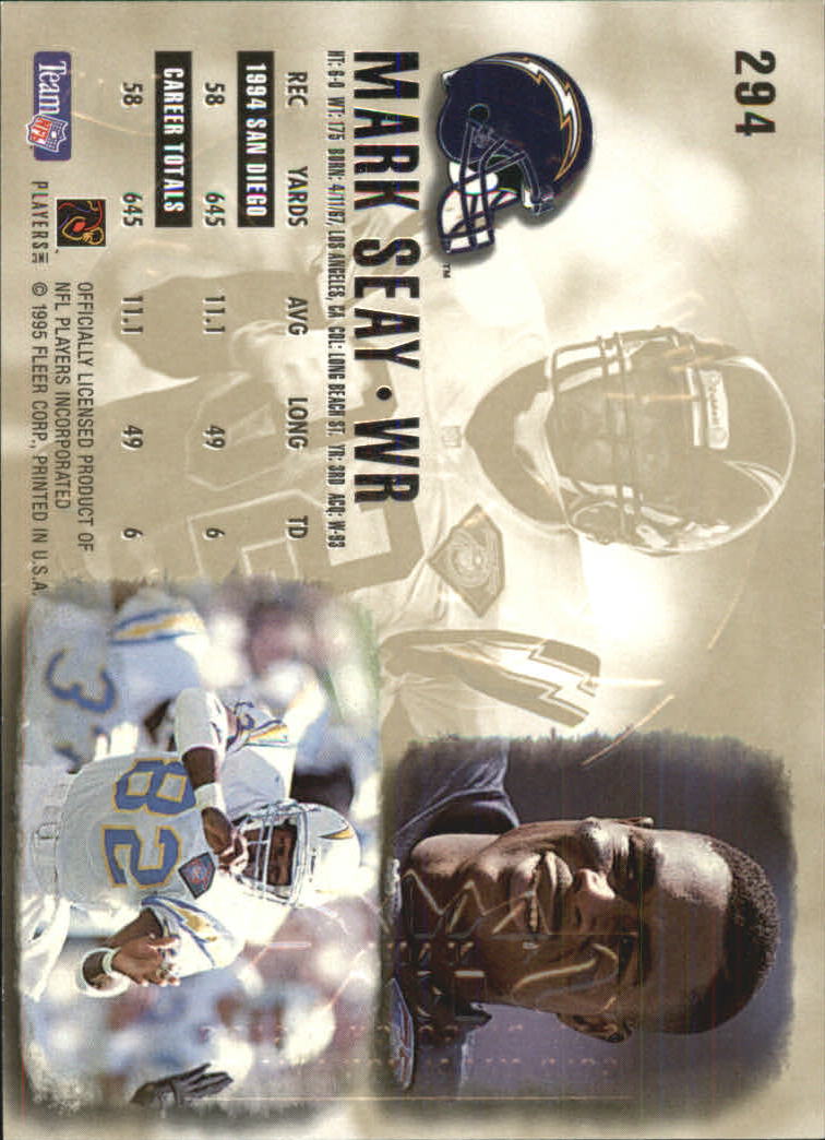 A0787- 1995 Ultra GOLD Medallion FB Cards 251-500 -You Pick- 15+ FREE US SHIP - Picture 61 of 357