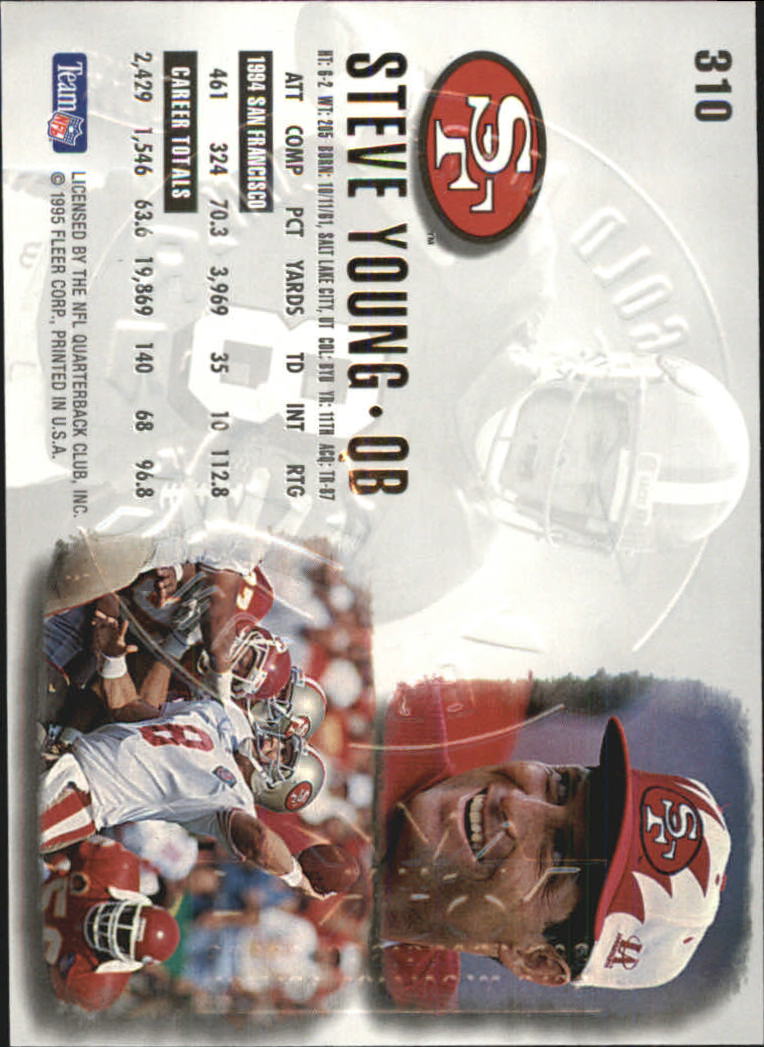 A0787- 1995 Ultra GOLD Medallion FB Cards 251-500 -You Pick- 15+ FREE US SHIP - Picture 81 of 357
